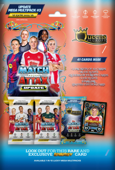 UCC Match Attax 2025/26 Multipack #3 Queens of Europe