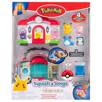 Squishmallow Squishalongs Pokemon Center Medium Playset