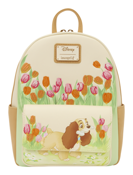Loungefly - Lady & The Tramp Pastel Tulip Mini Backpack