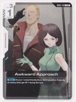 Awkward Approach single card from Gundam Card Game