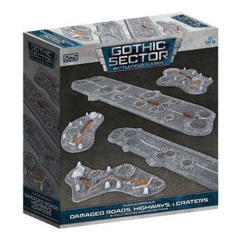 Gothic Sector Mundus Imperialis Damaged Roads, Highways and Craters