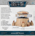 Gothic Sector United Frontier Sentry Turret - Image 2