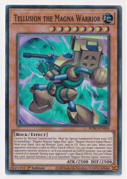 Tellusion the Magna Warrior (Super Rare)