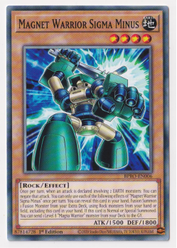 Magnet Warrior Sigma Minus (Common)
