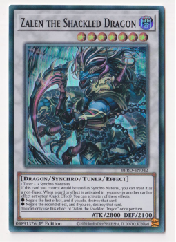 Zalen the Shackled Dragon (Secret Rare)