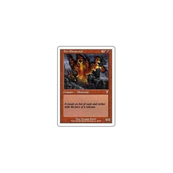 Fire Elemental : SEVENTH EDITION 183/350 - Magic the Gathering Single Card