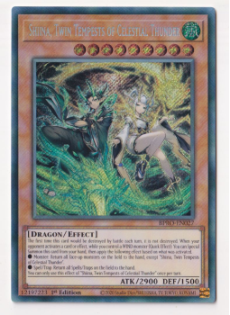 Shiina, Twin Tempests of Celestial Thunder (Secret Rare)