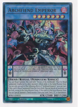 Archfiend Emperor (Ultra Rare)