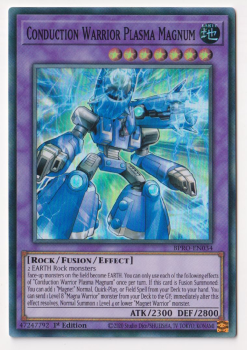 Conduction Warrior Plasma Magnum (Super Rare)