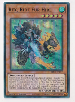 Rex, Ride Fur Hire (Super Rare)