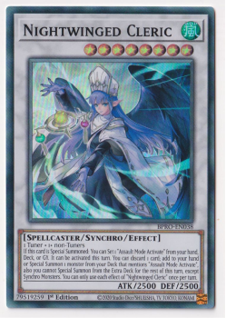 Nightwinged Cleric (Super Rare)