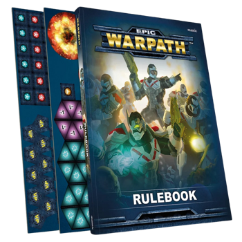 Epic Warpath Rule Book and Counters Pack ***DAMAGED ITEM***