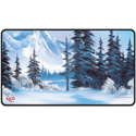 Ultra Pro Bob Ross - Winter Paradise Black Stitched Playmat