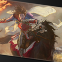 Ultra Pro Magic: The Gathering Commander Series Stitched Edge Playmat Syr Gwyn - Image 2