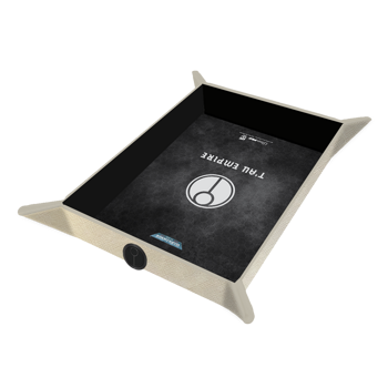 Ultra Pro T'au Empire Codex Aligned Folding Dice Tray Premium