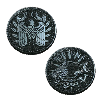 Cohors Cthulhu Silver Fortune Tokens