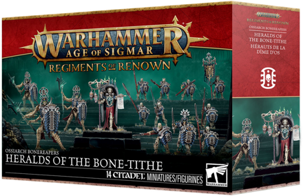 Ossiarch Bonereapers Regiment of Renown Heralds of the Bone-tithe