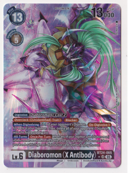 Diaboromon (Xantibody) (ALTERNATIVE ART) single card from Digimon Card Game