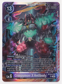 Creepymon (X Antibody) single card from Digimon Card Game
