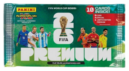 FIFA World Cup 2026 Adrenalyn XL Premium Booster Pack