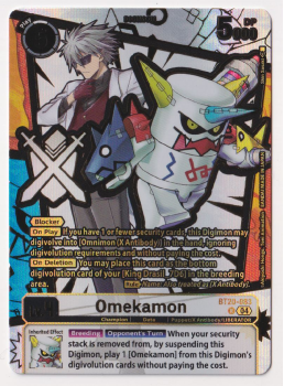 Omekamon (ALTERNATIVE ART) single card from Digimon Card Game