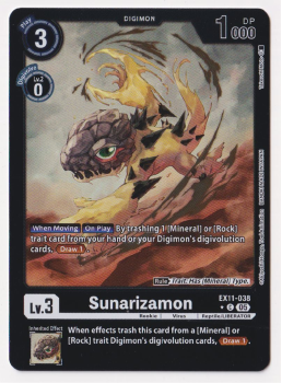 Sunarizamon (ALTERNATIVE ART) single card from Digimon Card Game
