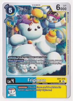 Frigimon single card from Digimon Card Game