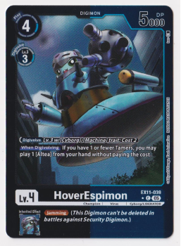 HoverEspimon (ALTERNATIVE ART) single card from Digimon Card Game