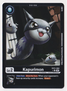 Kapurimon (ALTERNATIVE ART) single card from Digimon Card Game