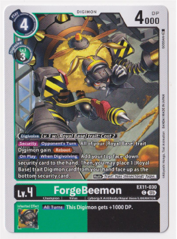 ForgeBeemon single card from Digimon Card Game
