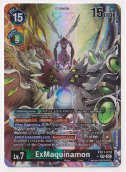 ExMaquinamon (ALTERNATIVE ART) single card from Digimon Card Game