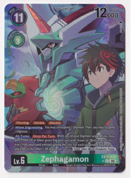 Zephagamon (ALTERNATIVE ART) single card from Digimon Card Game