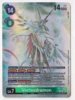 Vortexdramon (ALTERNATIVE ART) single card from Digimon Card Game