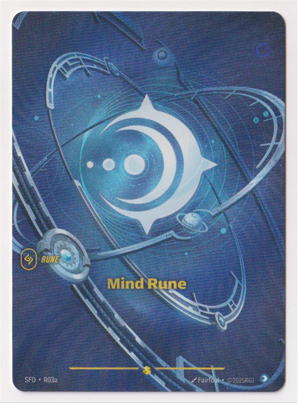 Mind Rune (Alternate Art) : R03 SPIRITFORGED - Riftbound : League of ...
