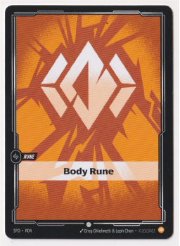 Body Rune single card from Riftbound : League of Legends Card Game