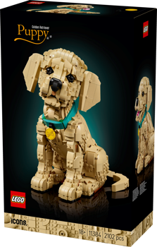 LEGO&reg; Icons Golden Retriever Puppy (11384)