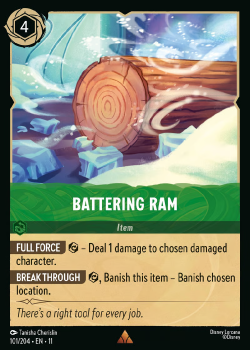 Battering Ram single card from Disney Lorcana