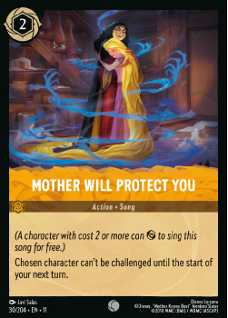 Mother Will Protect You single card from Disney Lorcana
