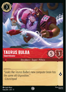 Taurus Bulba – Steerminator single card from Disney Lorcana