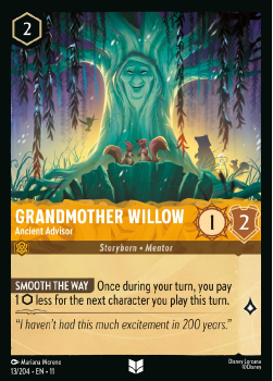 Grandmother Willow - Ancient Advisor single card from Disney Lorcana