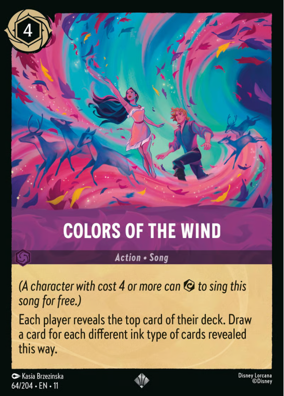 Colors of the Wind : 064/204 WINTERSPELL - Disney Lorcana Single Card Colors of the Wind : 064/204 WINTERSPELL - Disney Lorcana Single Card