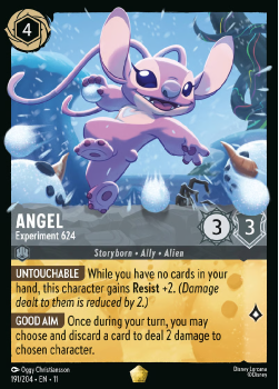 Angel - Experiment 624 (FOIL) single card from Disney Lorcana