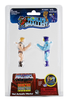 Worlds Smallest Rock Em Sock Em Masters of the Universe