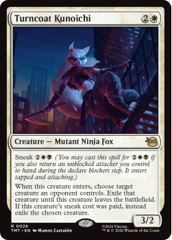 Turncoat Kunoichi (FOIL) single card from Magic: the Gathering
