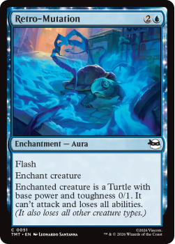 Retro-Mutation (FOIL) single card from Magic: the Gathering