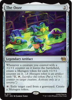 The Ooze single card from Magic: the Gathering
