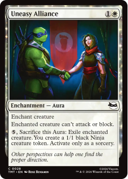 Uneasy Alliance (FOIL) single card from Magic: the Gathering