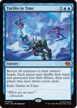 Turtles in Time single card from Magic: the Gathering