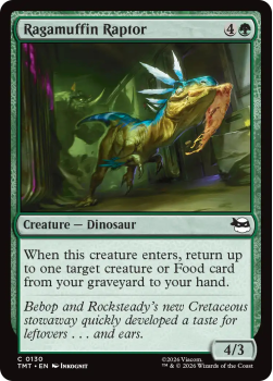 Ragamuffin Raptor (FOIL) single card from Magic: the Gathering