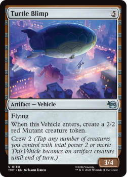 Turtle Blimp (FOIL) single card from Magic: the Gathering
